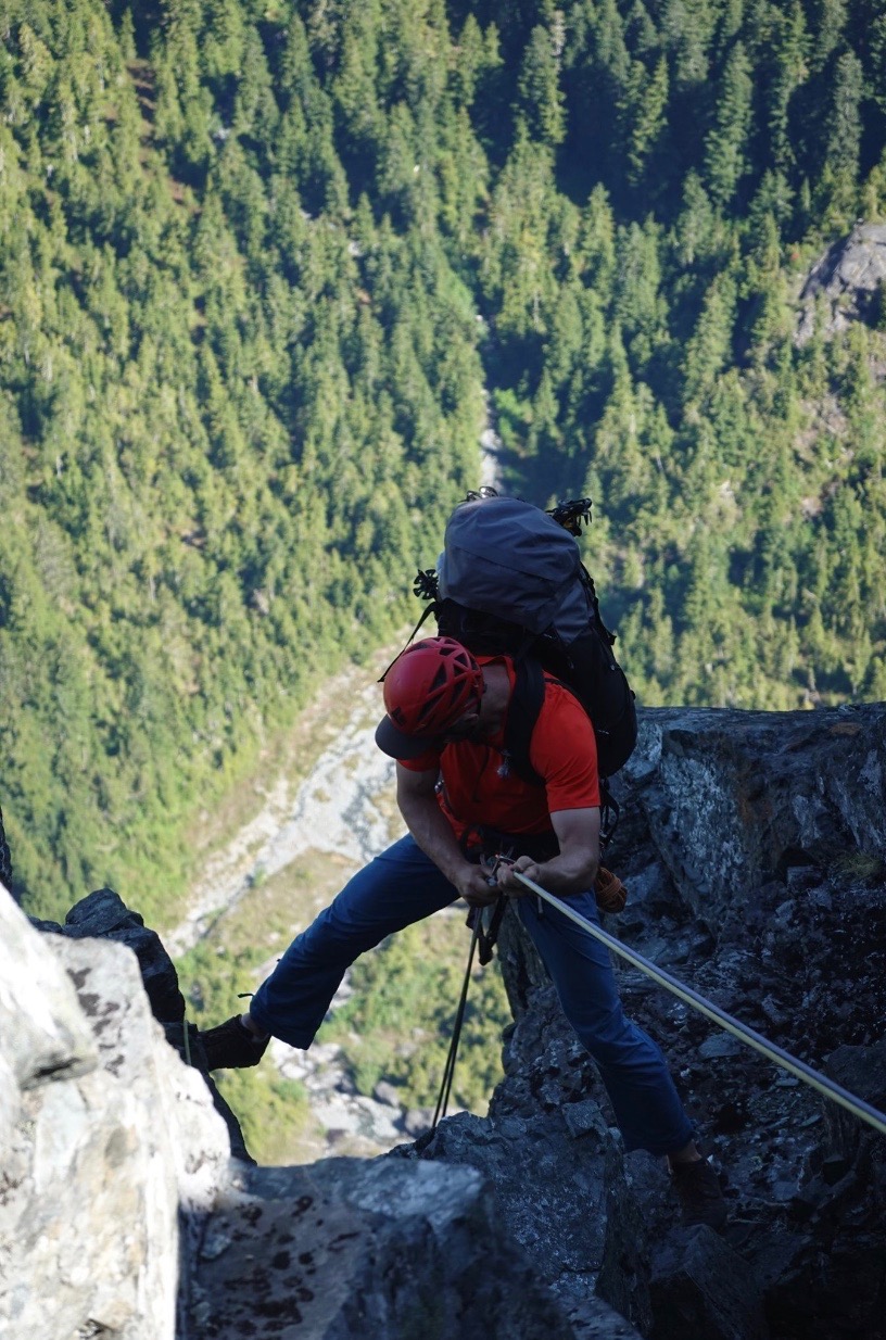 Rock climbing